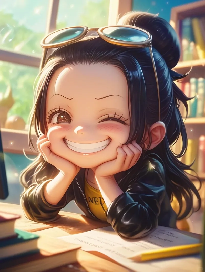 Ảnh dễ thương chibi mang đậm phong cách Nhật Bản hiện đại