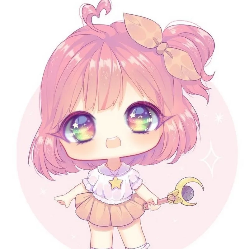 Ảnh chibi cute avatar ảnh cute phong cách ngộ nghĩnh 