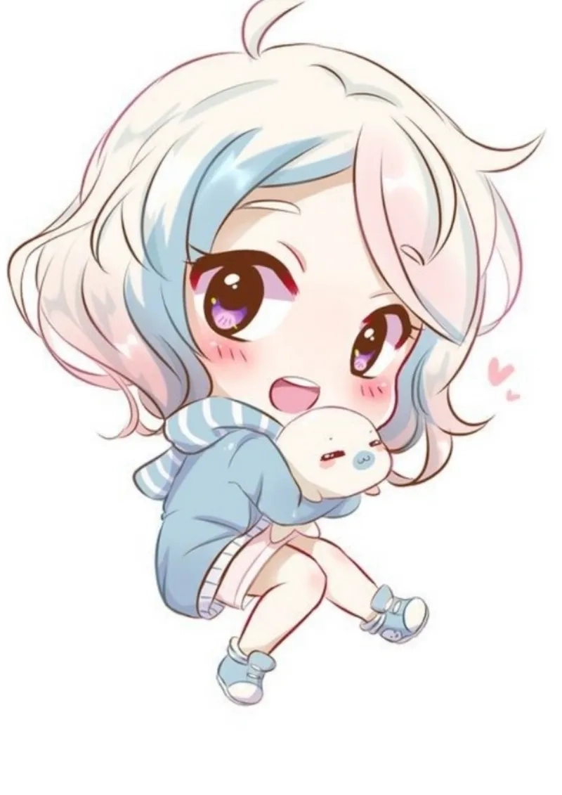 Hình avatar cute chibi phong cách kawaii đáng yêu 