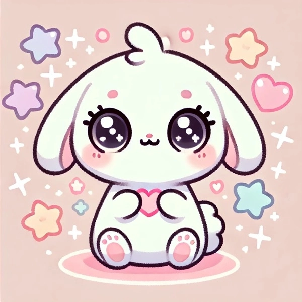 Chibi cách vẽ con thỏ cute đơn giản cho người mới 