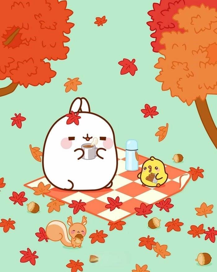 Thỏ cute chibi thần thái dễ thương ngộ nghĩnh 