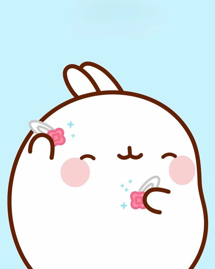 Chibi cute hình thỏ cute nét vẽ kawaii đáng yêu 