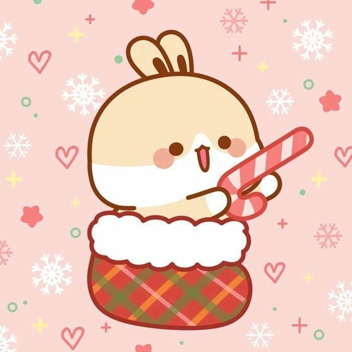 Con thỏ cute chibi nét vẽ ngộ nghĩnh kawaii 