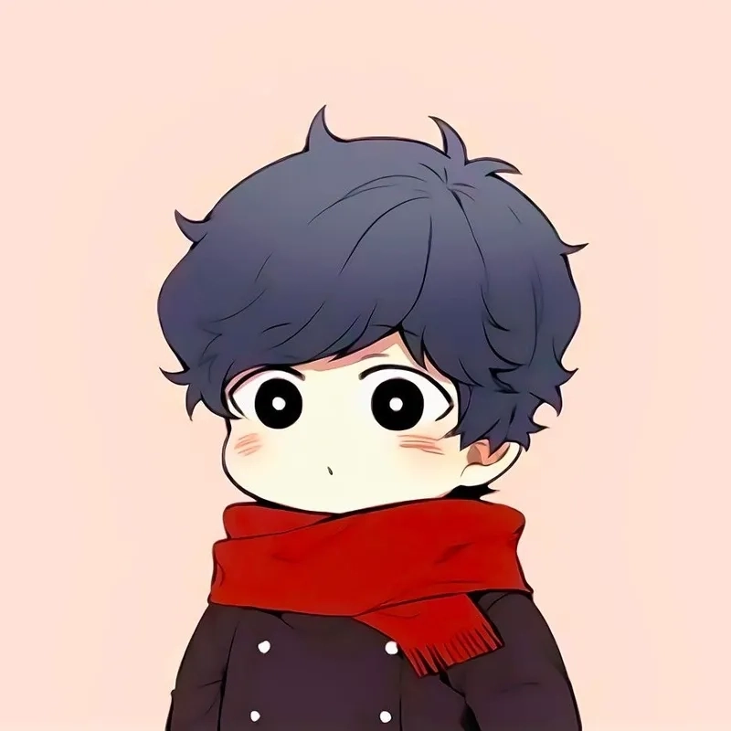 Anime nam cute chibi có biểu cảm siêu đáng yêu và dễ gần