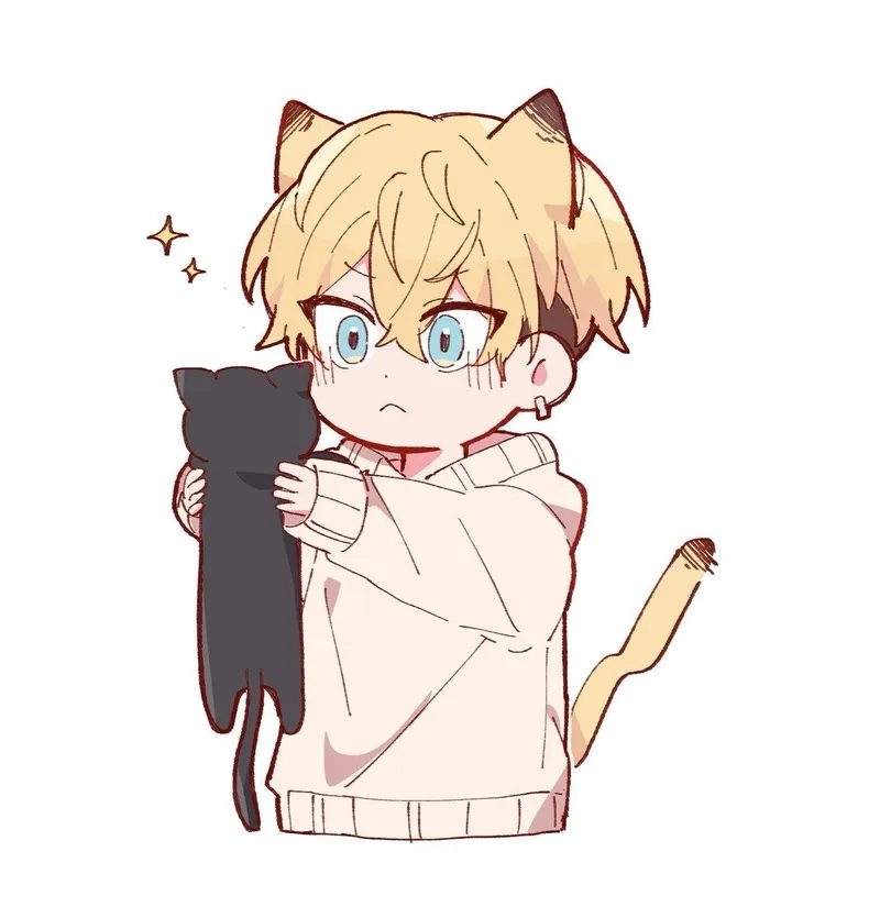 Ảnh anime nam chibi siêu dễ thương khiến fan không thể rời mắt