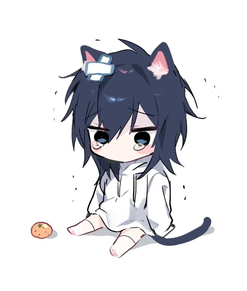 Ảnh anime nam cute chibi chinh phục tim người bằng ánh mắt ngây thơ