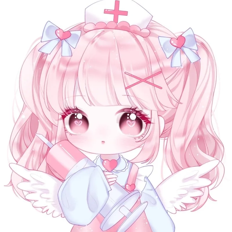 Hình ảnh anime chibi nữ cute dịu dàng mà vẫn cá tính