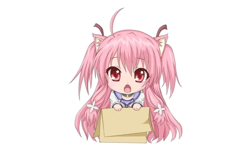 Hình anime chibi nữ cute dễ thương khiến tim bạn tan chảy