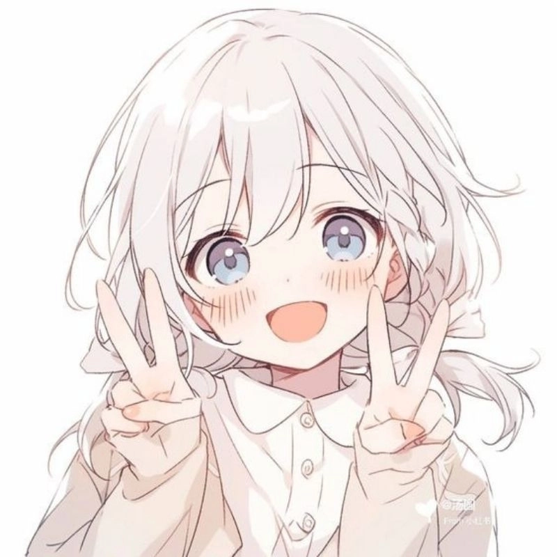 Avatar chibi dễ ảnh cute nét vẽ ngộ nghĩnh 