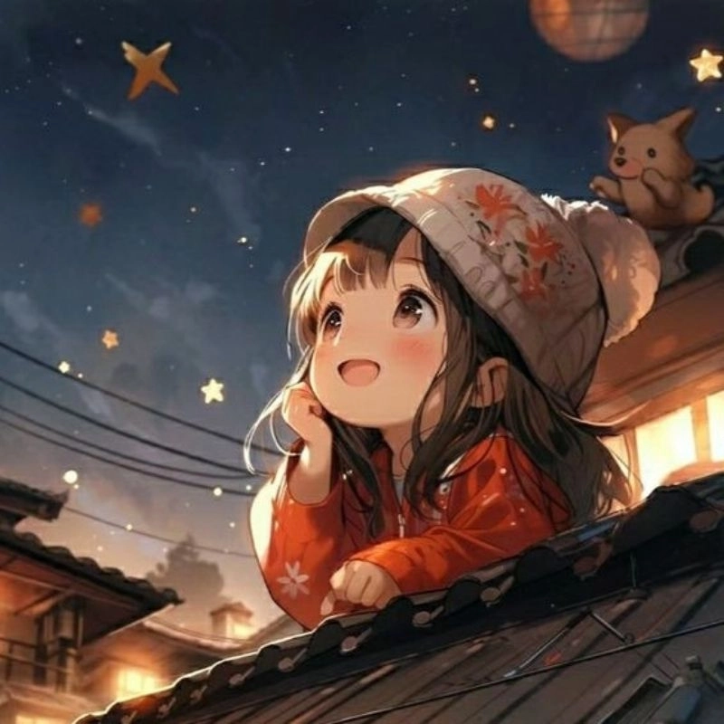 Avatar cute anime chibi phong cách kawaii đáng yêu 