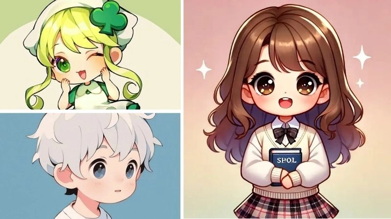 Ý nghĩa về avatar cute girl chibi sâu sắc