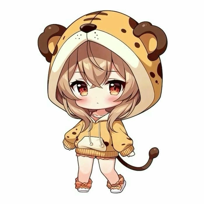 Ảnh chibi cute avatar nữ phong cách kawaii 