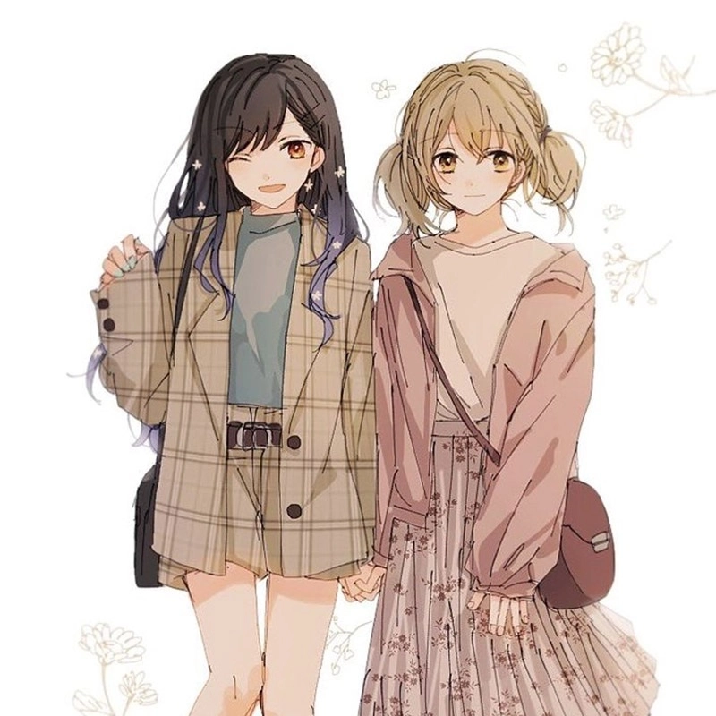 Bộ sưu tập hình ảnh cặp đôi chibi dễ thương ngọt ngào