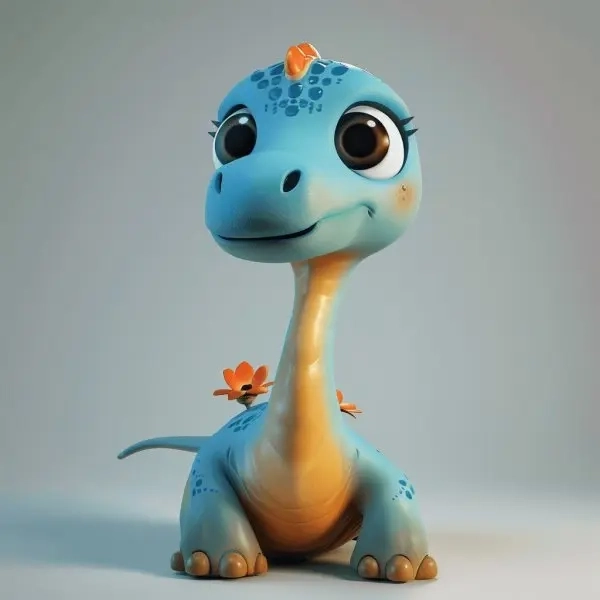 Free Fire chibi avatar hình nền khủng long cute FF kawaii 