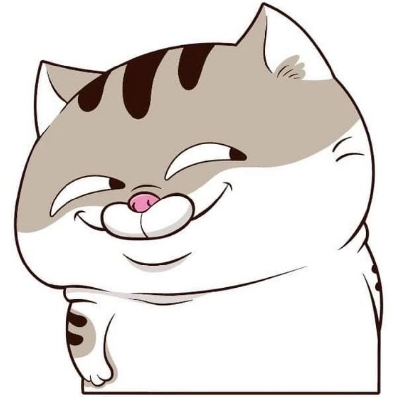 Hình mèo chibi dễ thương phong cách kawaii 