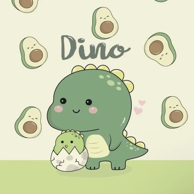 Trái bơ cute nét vẽ ngộ nghĩnh đáng yêu 