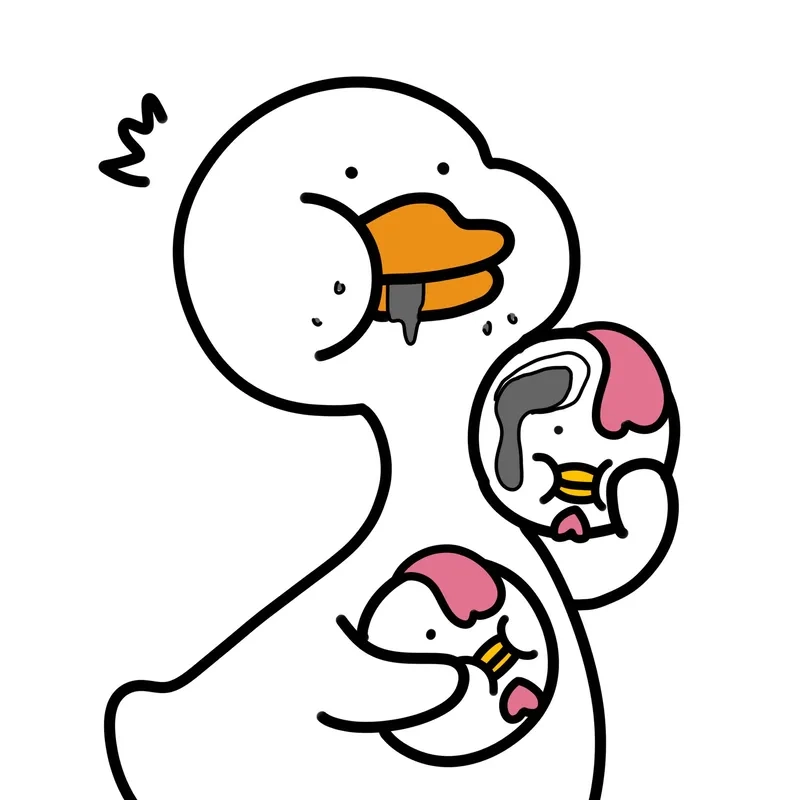 Khám phá vịt chibi dễ thương, đậm chất anime