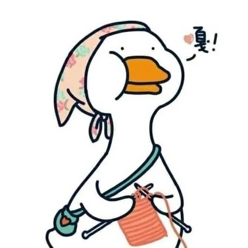 Avatar vịt cute chibi, thêm nét dễ thương cho hồ sơ