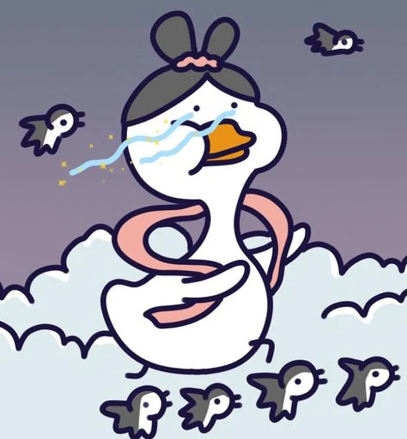 Hình vịt chibi, thêm sắc màu cho bộ sưu tập