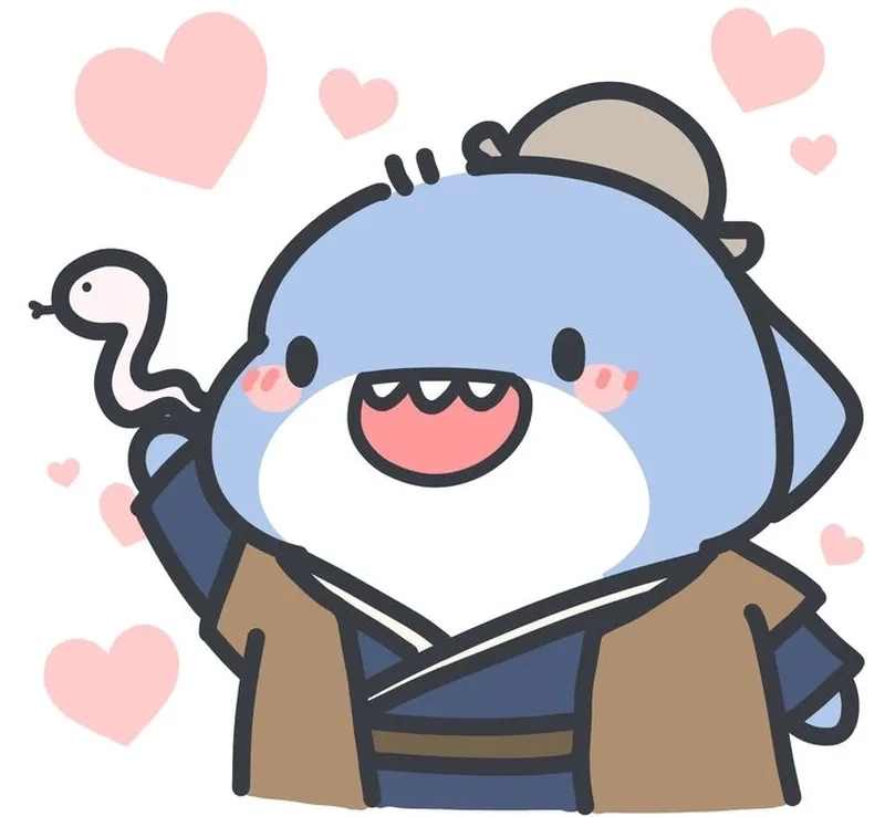 Tổng hợp ảnh cá mập chibi cute được yêu thích nhất hiện nay