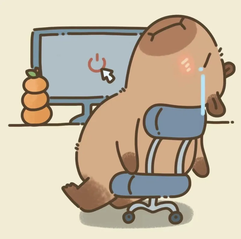 Avatar hình nền capybara cute chibi cho điện thoại 