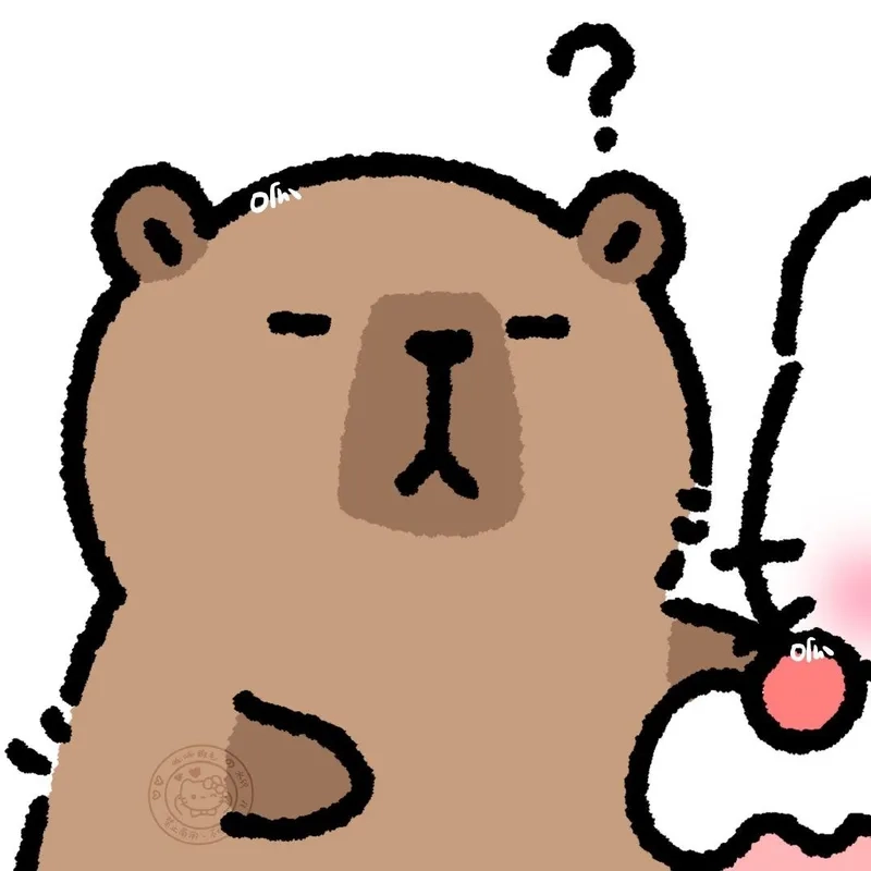 Vẽ capybara cute chibi hướng dẫn chi tiết kawaii 