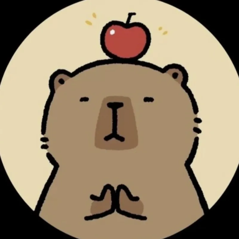 Ảnh nền điện thoại avatar capybara chibi cute kawaii 