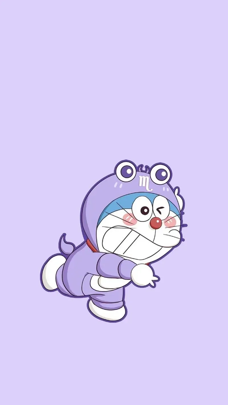 Chibi cute Doraemon nét vẽ ngộ nghĩnh đáng yêu 