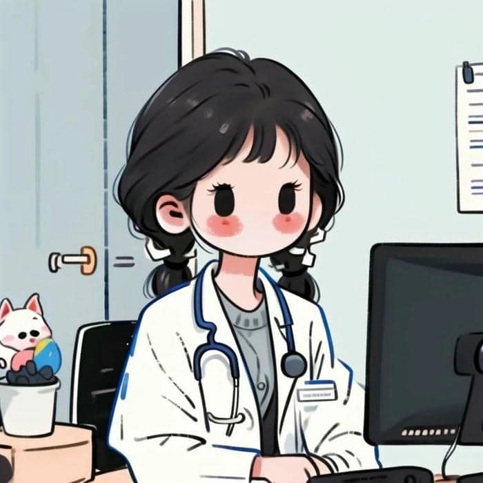 Hoạt hình bác sĩ phong cách đáng yêu vui nhộn 