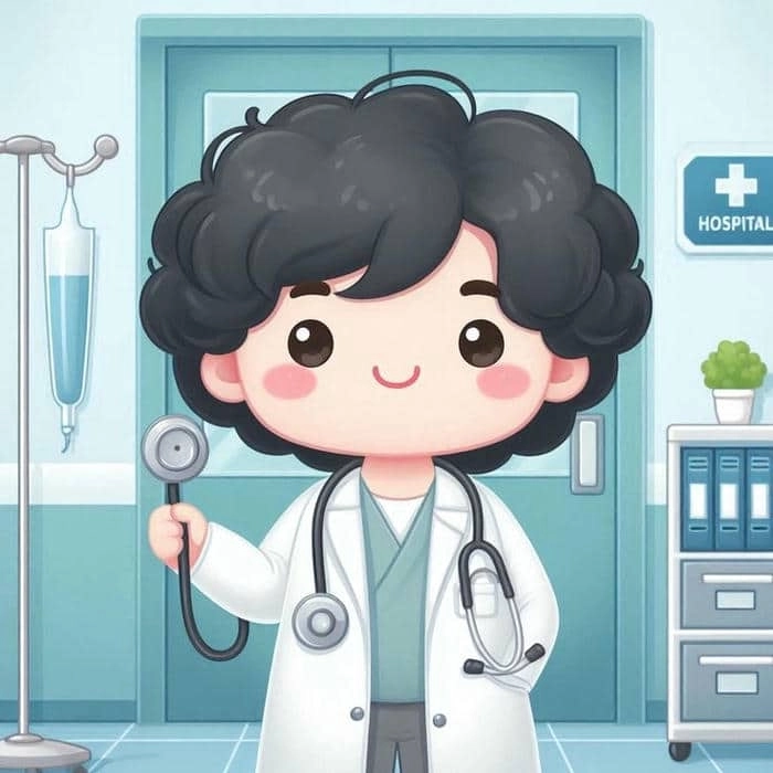 Bác sĩ chibi phong cách ngộ nghĩnh đáng yêu 