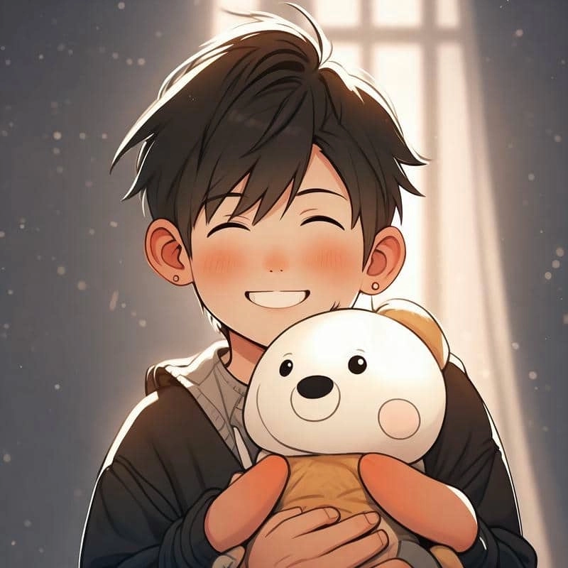 Ngộ nghĩnh hình chibi bé trai phong cách đáng yêu 