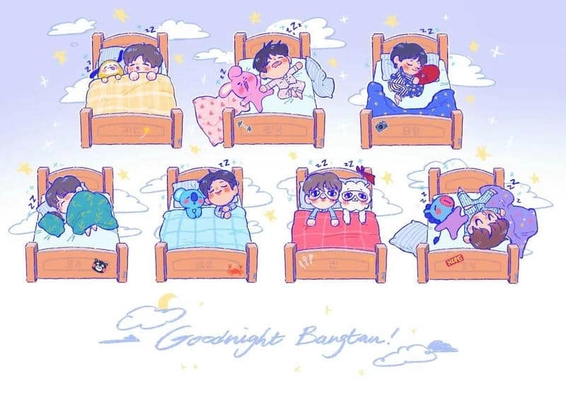 Bts chibi V nét vẽ siêu cute dành cho Army