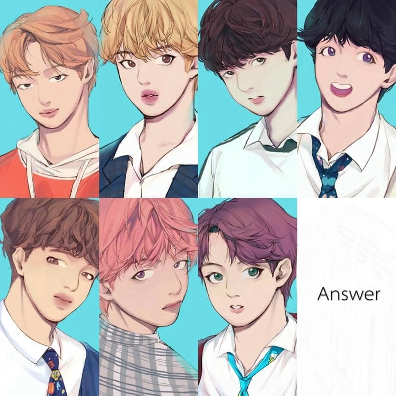 Bts anime chibi cute hình ảnh khiến fan phát cuồng