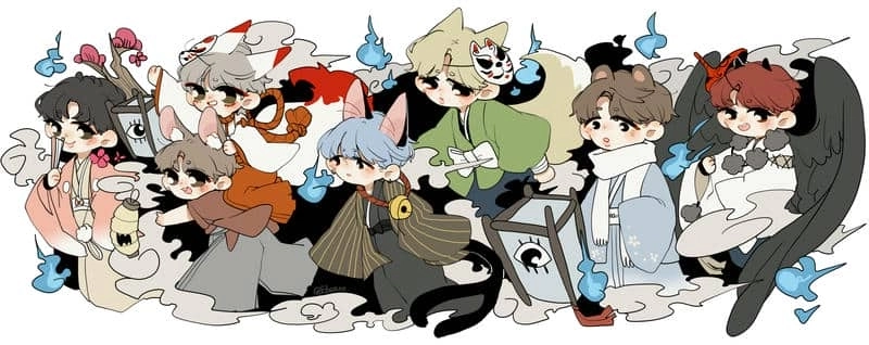 Bts chibi mic drop phong cách ngầu tải ngay