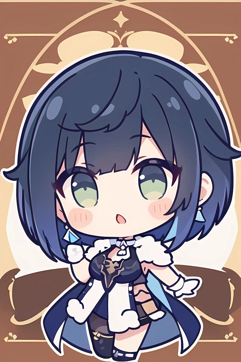 Chibi Genshin Impact png hình ảnh trong suốt chất lượng