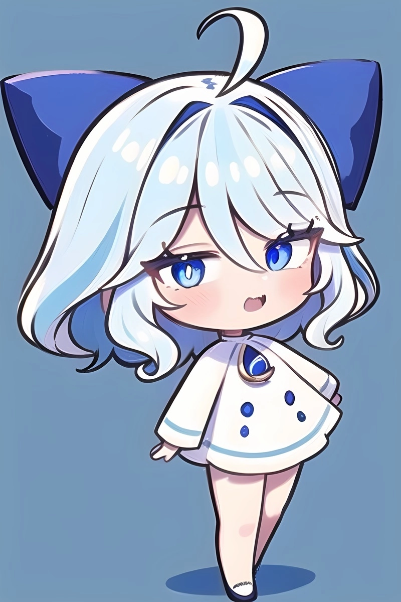 Chibi Genshin Impact stickers bộ sưu tập đáng yêu