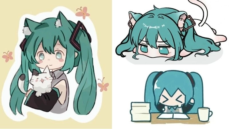Ý nghĩa về Chibi Miku đầy cảm hứng
