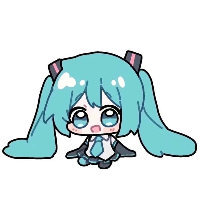 Học vẽ chibi Miku với hướng dẫn đơn giản dễ làm