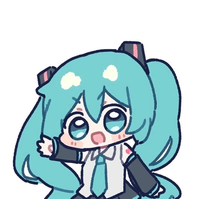 Miku chibi hình ảnh anime siêu dễ thương