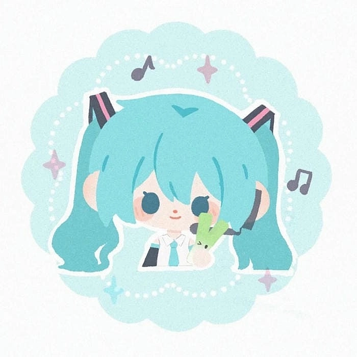 Miku chibi Sakura phong cách hoa anh đào dễ thương