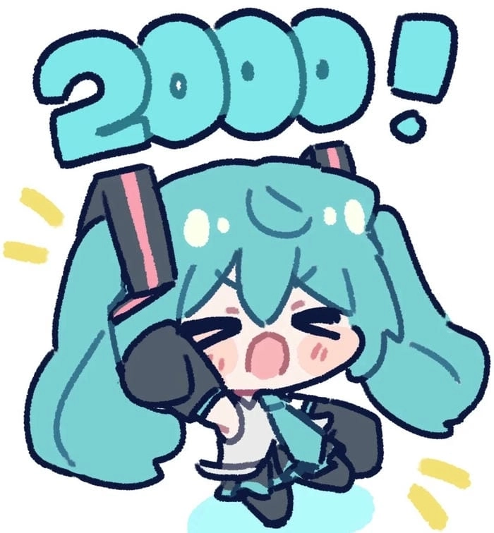 Ăn chibi Miku với phong cách dễ thương độc đáo