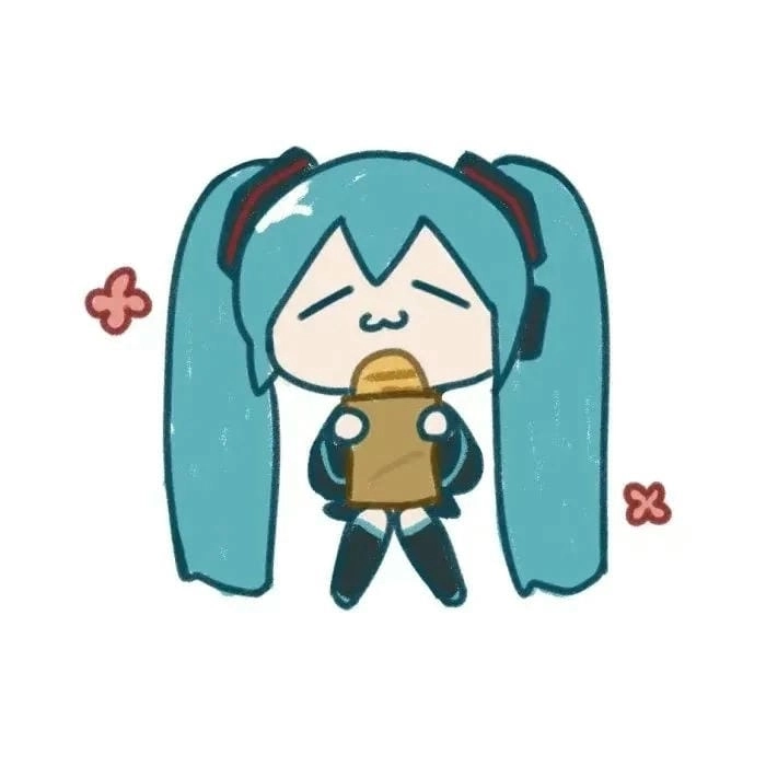 Miku Nakano cute chibi hình ảnh anime siêu đáng yêu