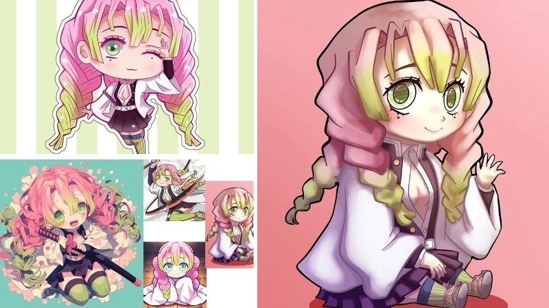 Ý nghĩa về Chibi Mitsuri đầy cảm hứng