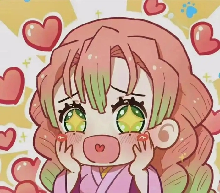 Chibi Mitsuri kawaii phong cách dễ thương khiến bạn yêu