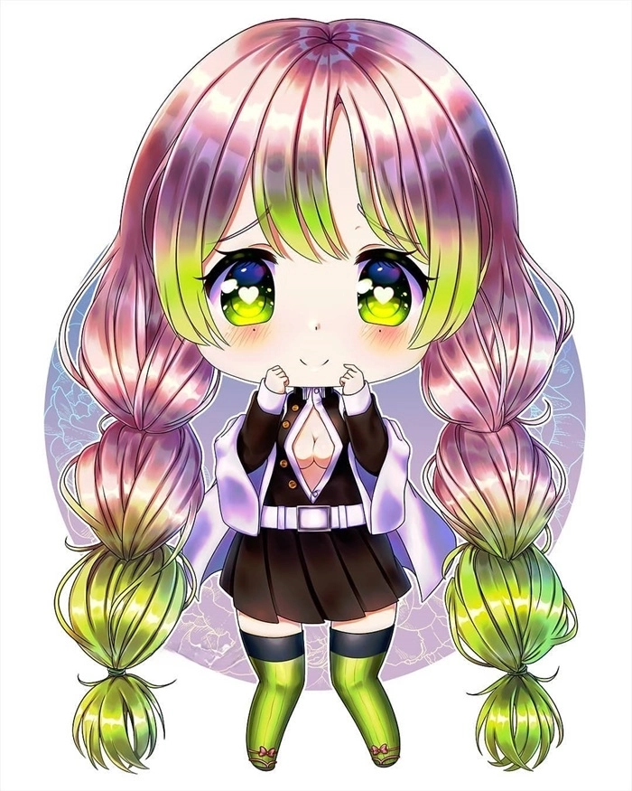 Chibi Mitsuri icons Pinterest bộ sưu tập cute cho fan