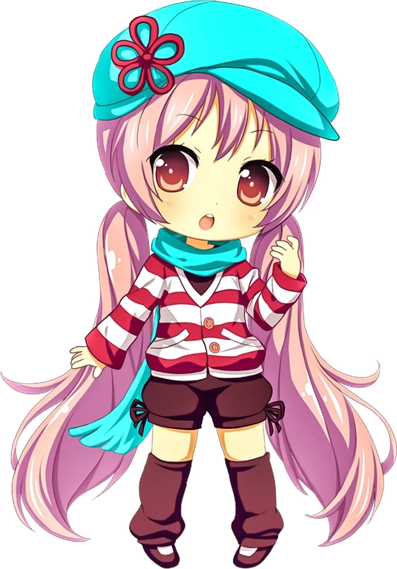 Lưu ngay ảnh chibi nữ ngầu chất lừ cho tín đồ anime girl