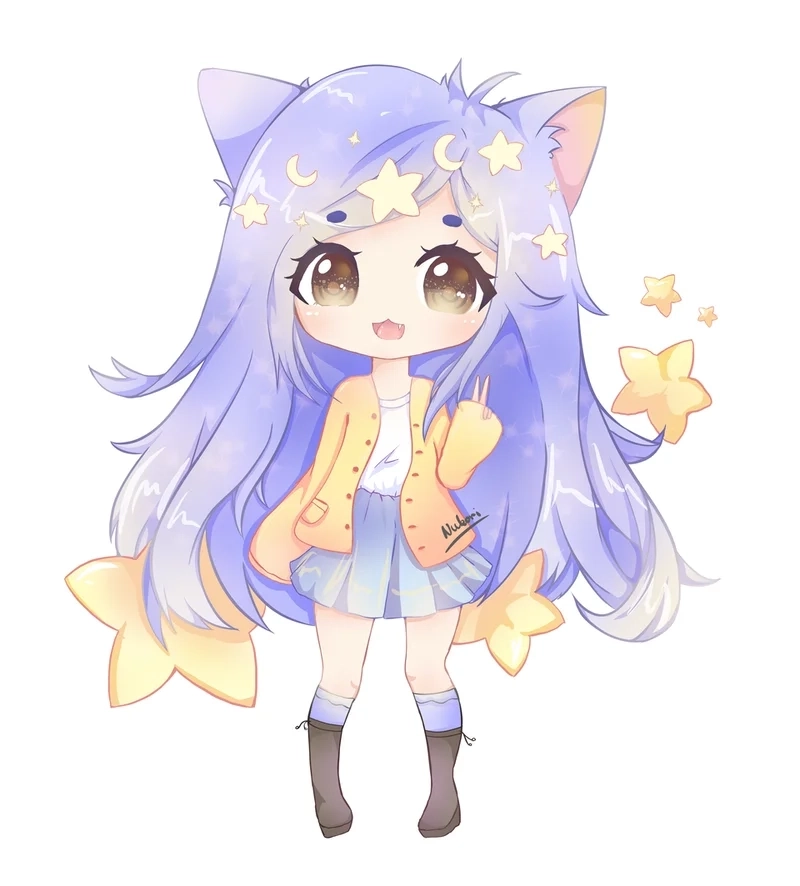 Tổng hợp hình chibi ngầu nữ dễ thương mà vẫn cá tính