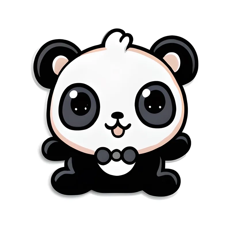 Dễ dàng sáng tạo với bộ chibi panda png trong suốt chất lượng cao