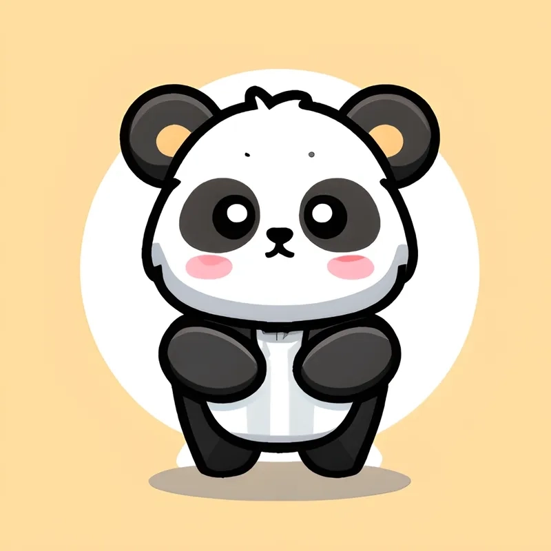Khám phá ý tưởng với bộ cute chibi panda drawing sinh động