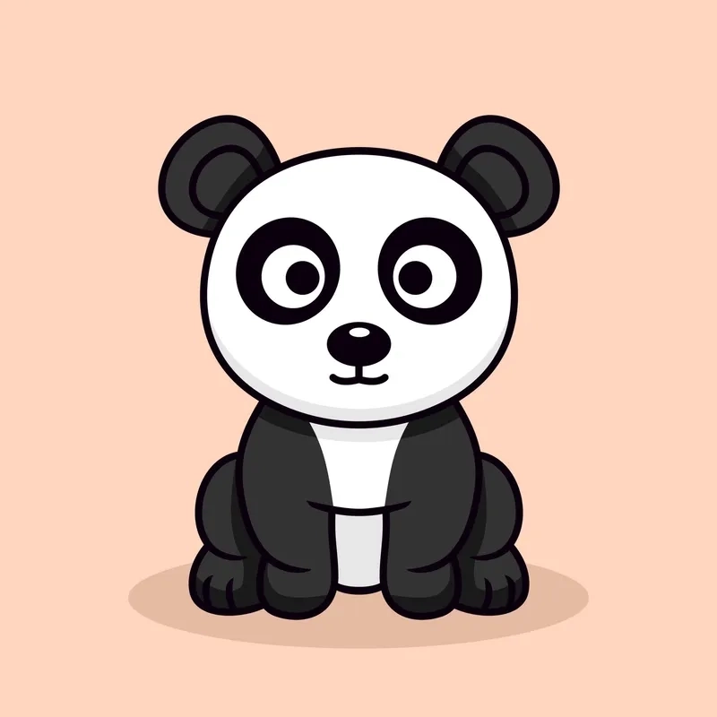 Ngọt ngào hơn với những hình panda chibi cực kỳ dễ thương